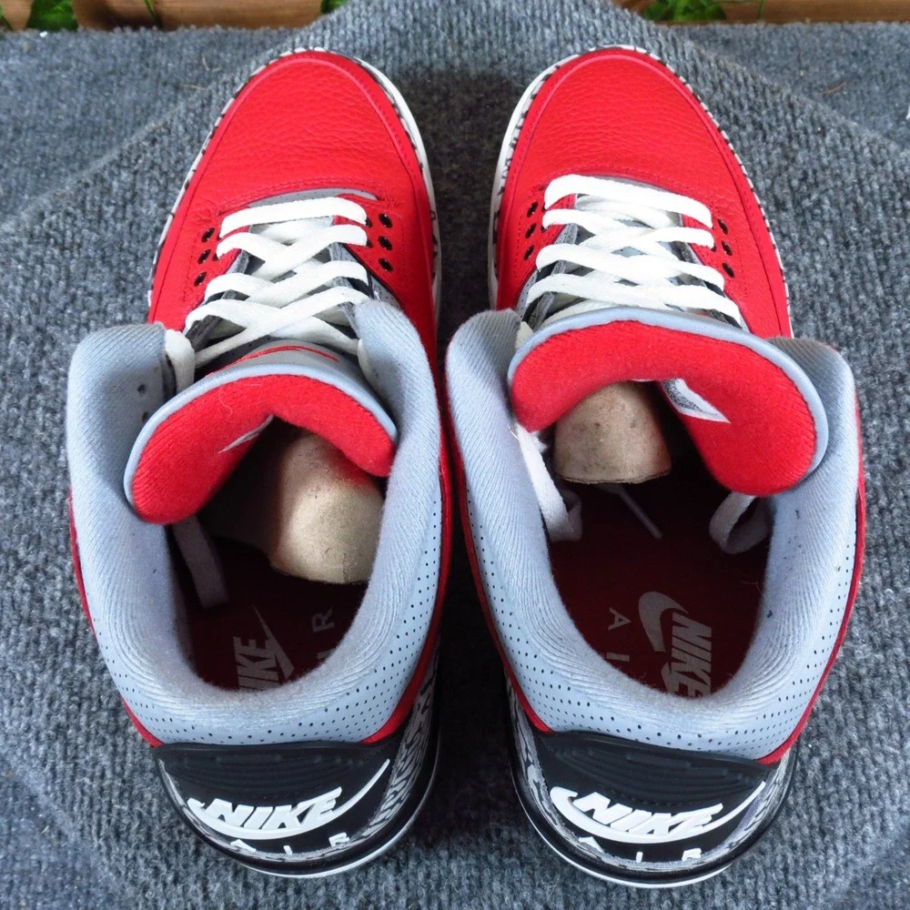 Nike‎ Air Jordan 3 Retro SE Unite CHI Exclusive Mens Basketball Shoes Sz 9.5 Red